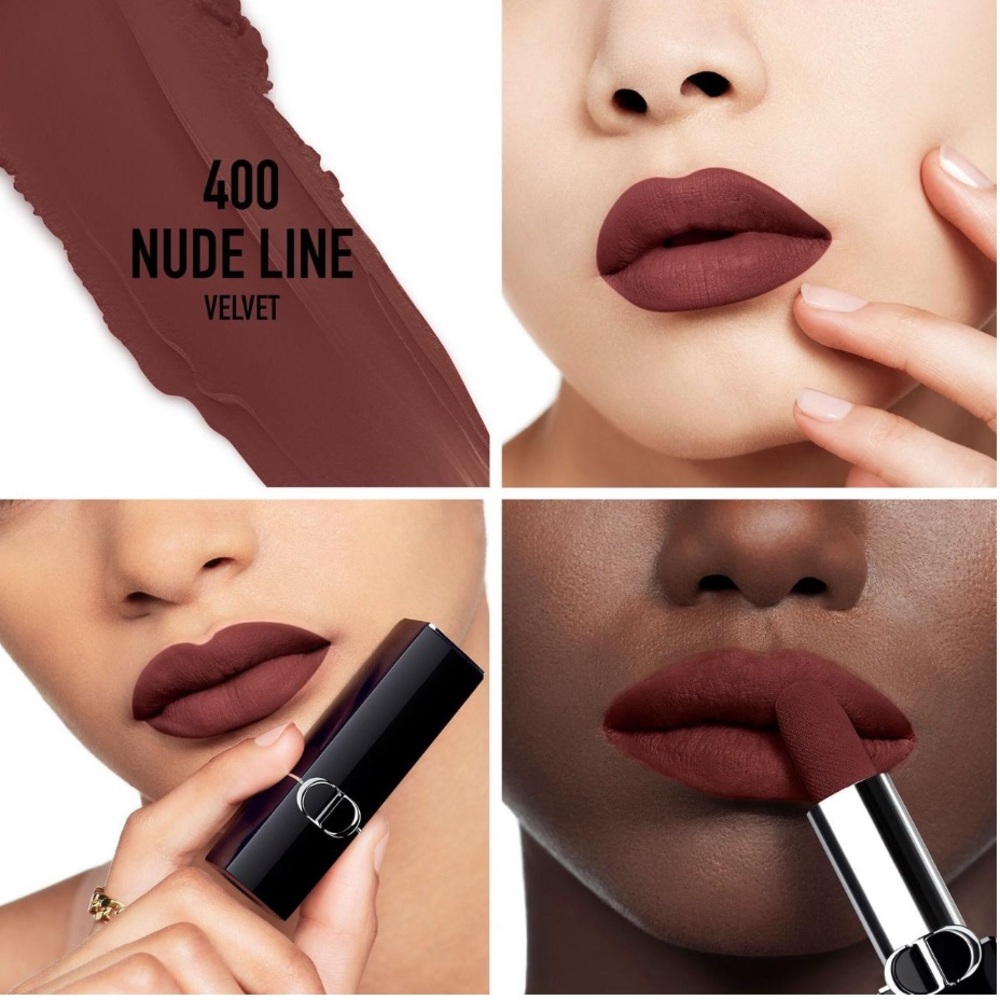 Dior Rouge Dior Velvet Lipstick - 400 Nude Line